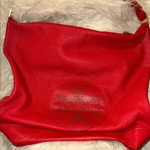 Tory Burch Vibrant Red Shoulder Bag